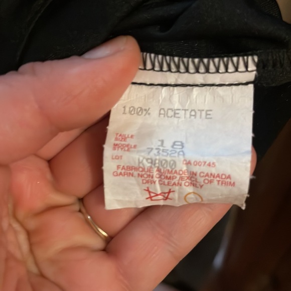 VINTAGE Michel Antoni dress size 18 - Picture 4 of 4